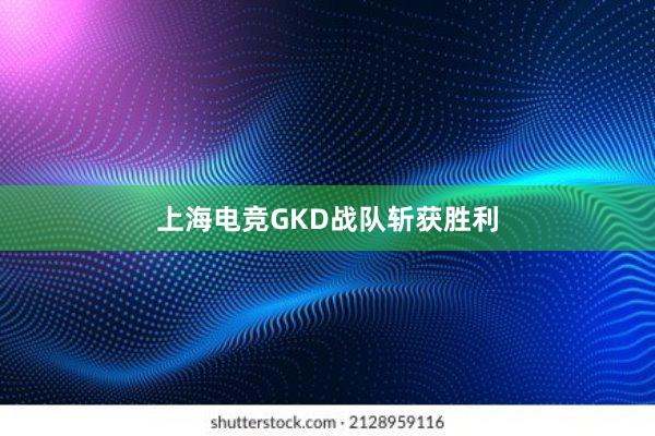 上海电竞GKD战队斩获胜利