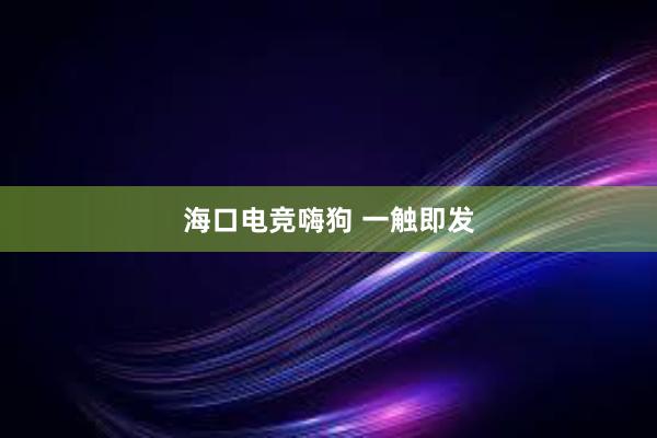 海口电竞嗨狗 一触即发